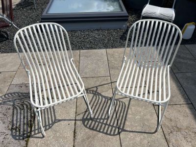 Riviera Chair MATT WHITE Emu Set Of 2 EXHIBITION PIECE